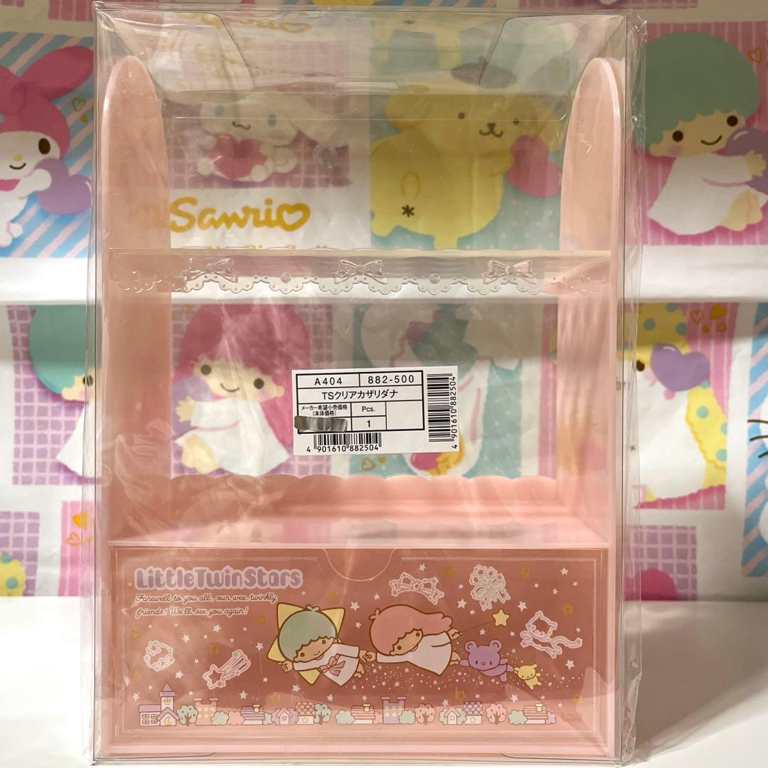 キキララ クリア飾り棚