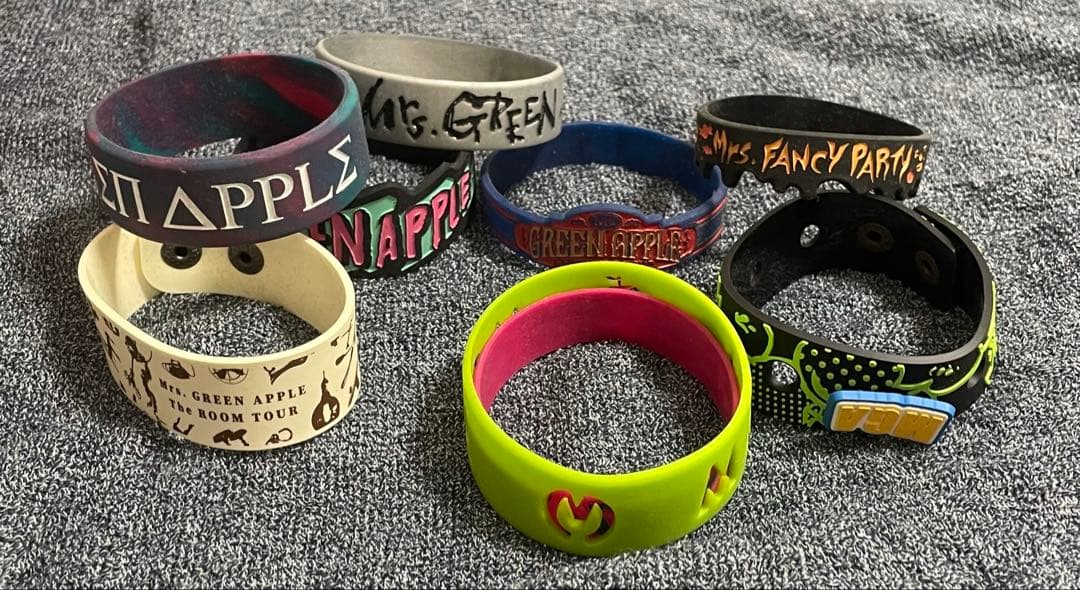 ミ*様 Mrs. GREEN APPLE　ラバーバンド まとめ売り