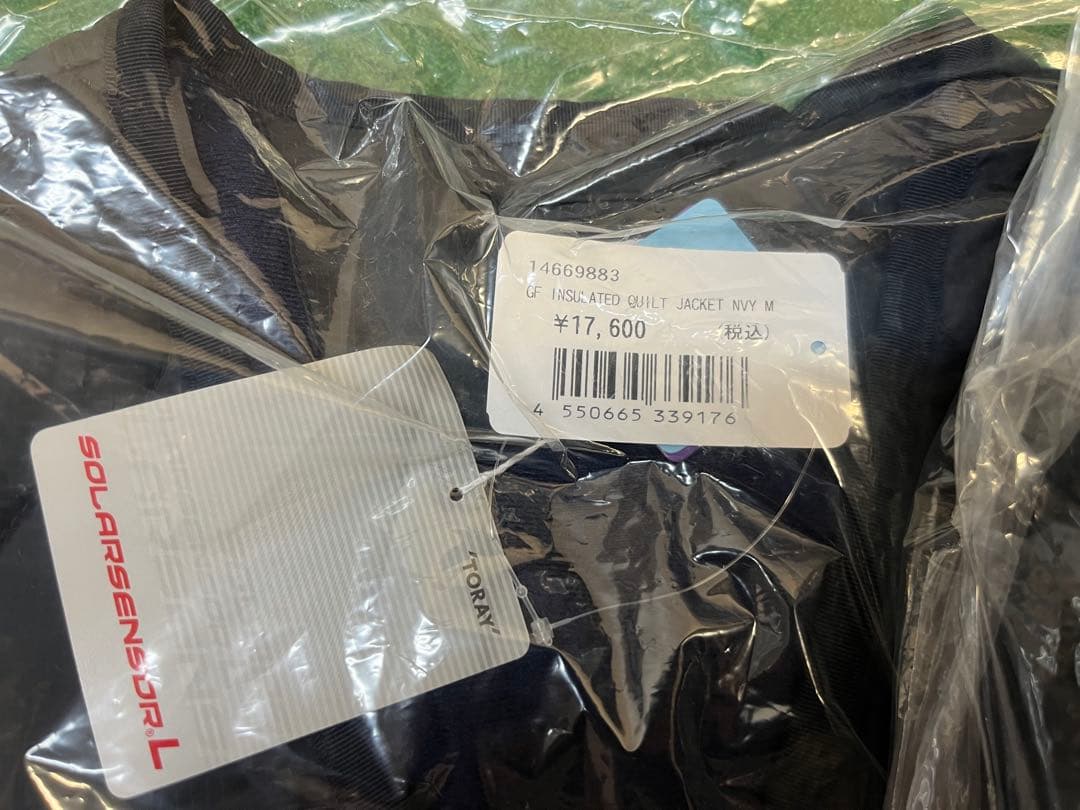 ニューエラゴルフ インサレーテッドキルティング セットアップ ネイビー M