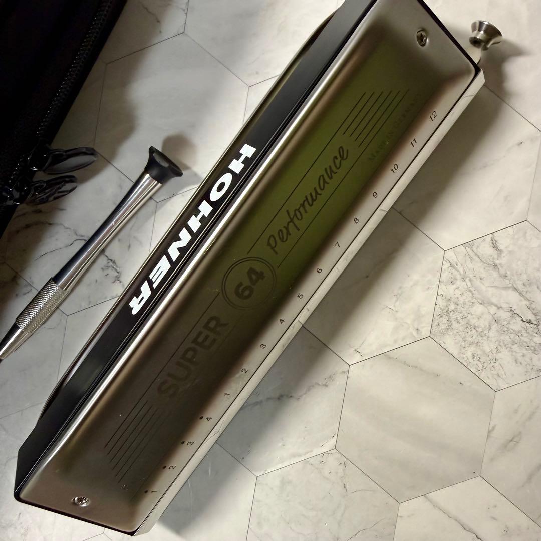 HOHNER ホーナー　new SUPER64 クロマチックハーモニカ