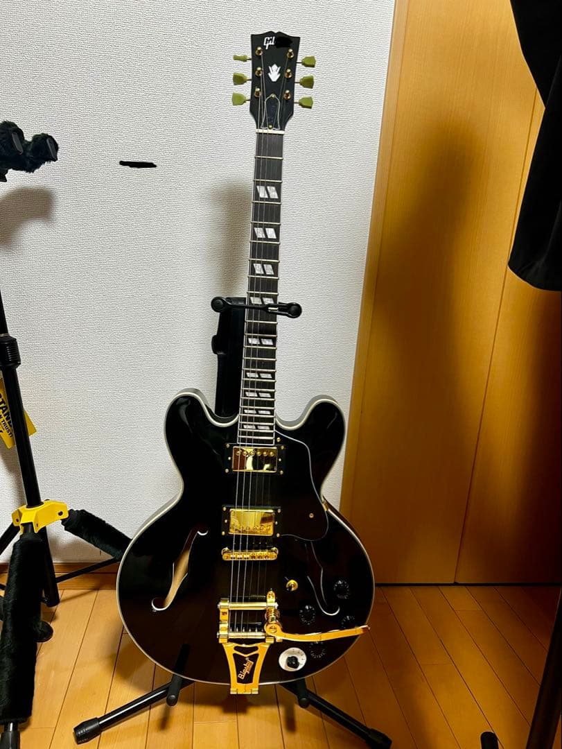 Gibson ES-345 風　エレキギター(メーカー不明)