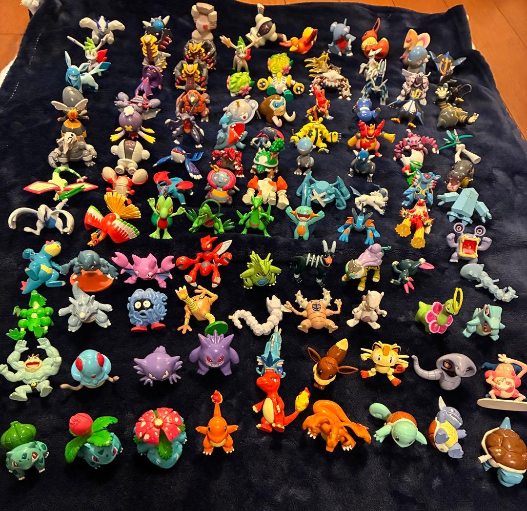 ポケットモンスター モンコレ97体セット＋指人形セット【初期絶版・希少品多数‼️】