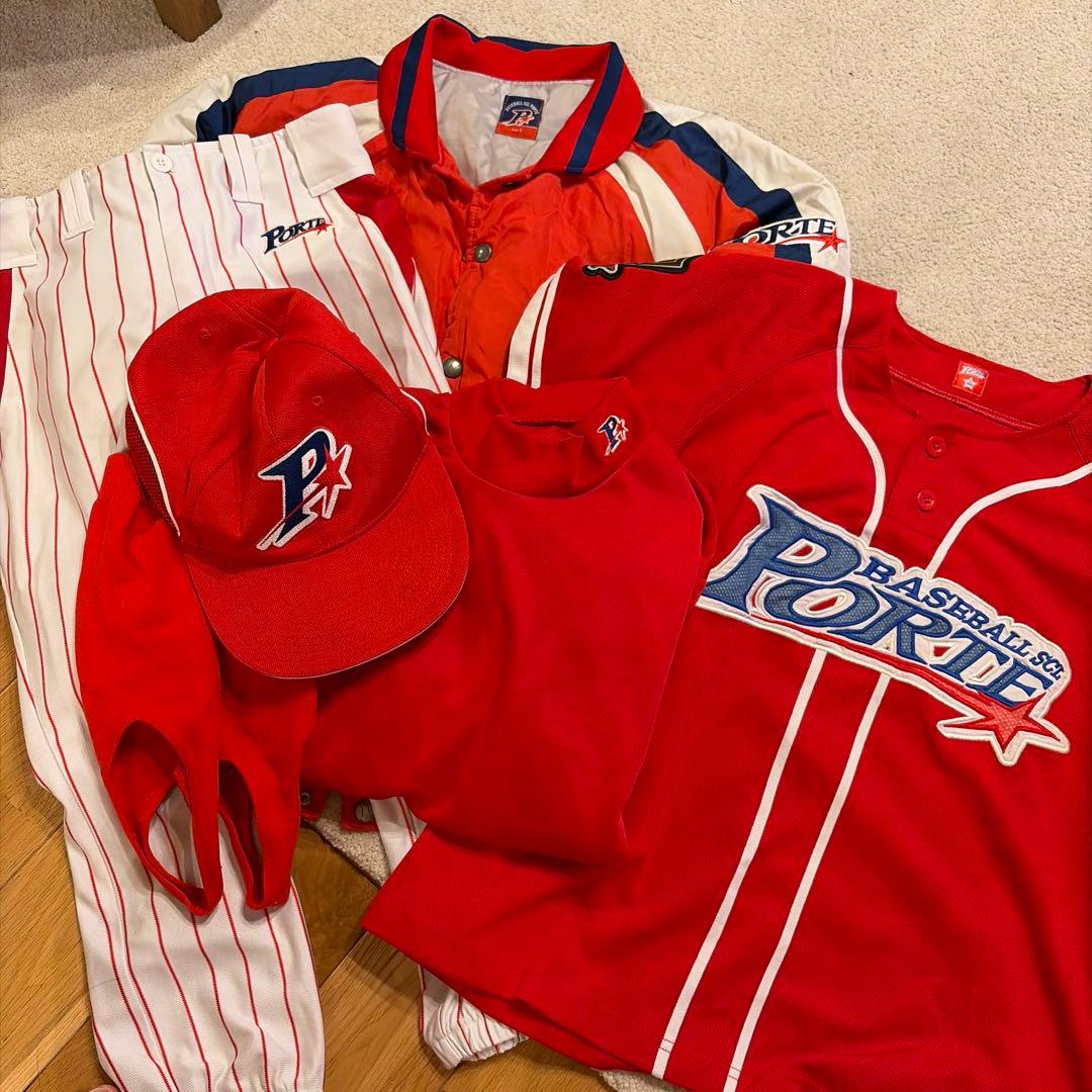 Porte 野球 ユニフォームセット 6点
