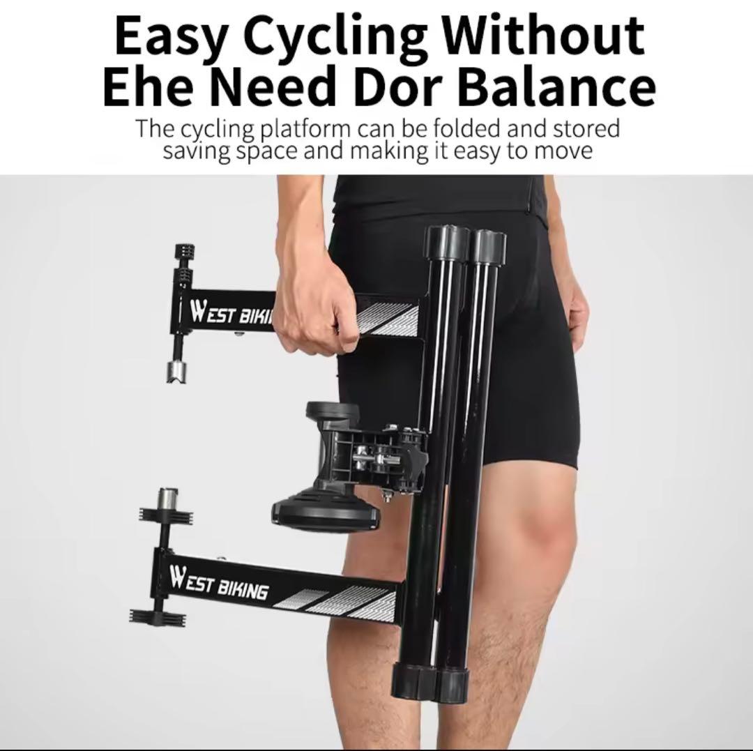 WEST BIKING マグネット抵抗ローラー台