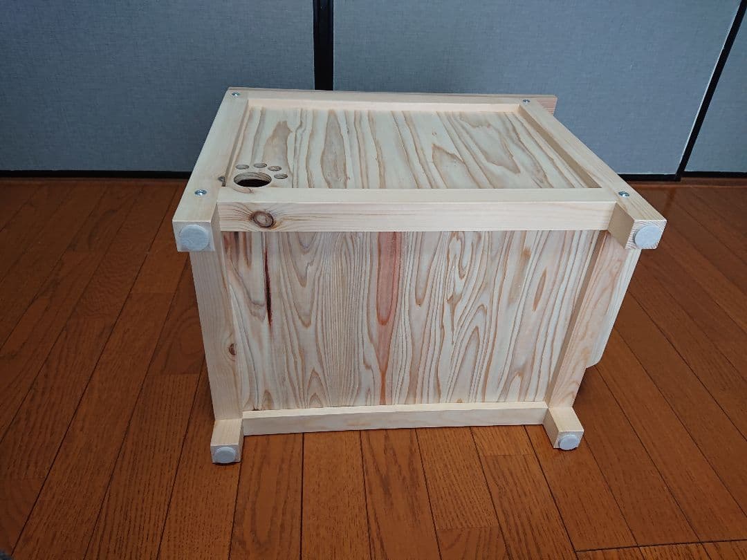 ⑯♥サイドテーブル★キャットハウス★小屋★無垢★ネコ★手作り猫ハウス