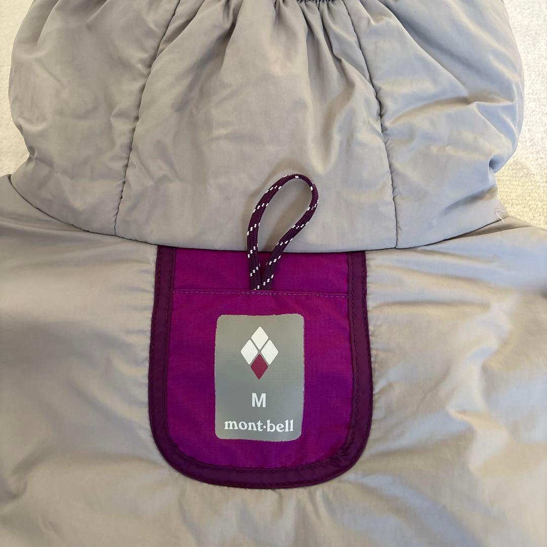 モンベル パウダーライト パーカ 中綿 フード ジャケット スキー アウトドア