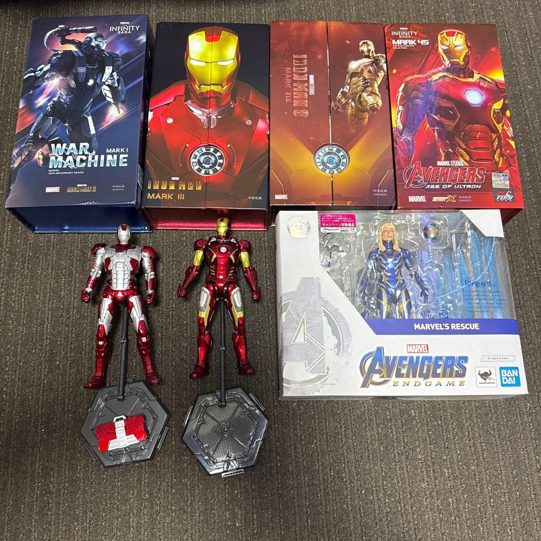 zd toys フィギュアーツ fondjoy アイアンマン セット