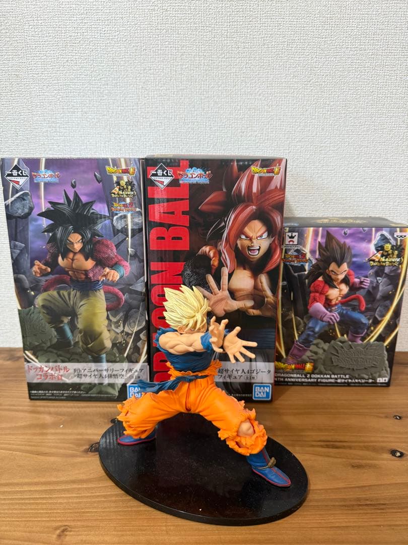 ドラゴンボールドッカンバトル　ゴジータ、悟空、ベジータおまけ付き