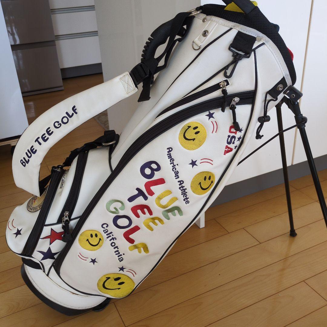 BLUE TEE GOLF キャディバッグ ホワイト