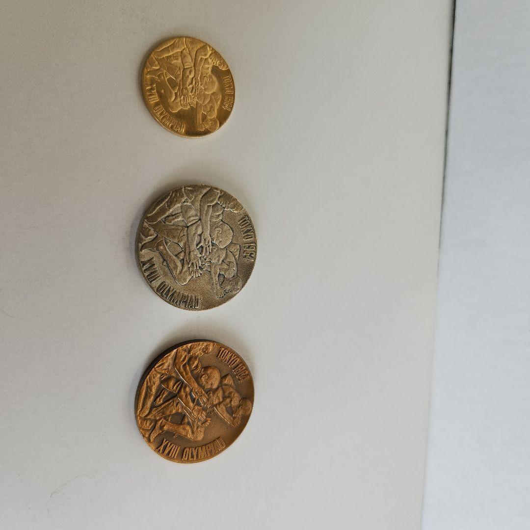 東京オリンピック 1964年　金　銀　銅　メダルセット