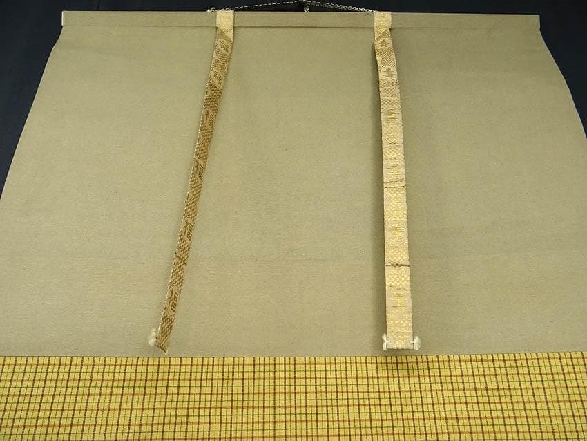 掛軸 玉欄『高砂子 松竹梅 老夫婦』紙本 肉筆 共箱付 掛け軸 p030101