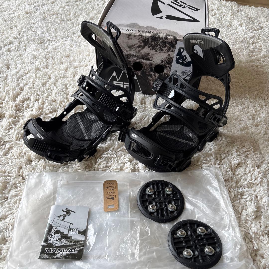 SP CORE Lサイズ　BLACK スノーボードビンディング