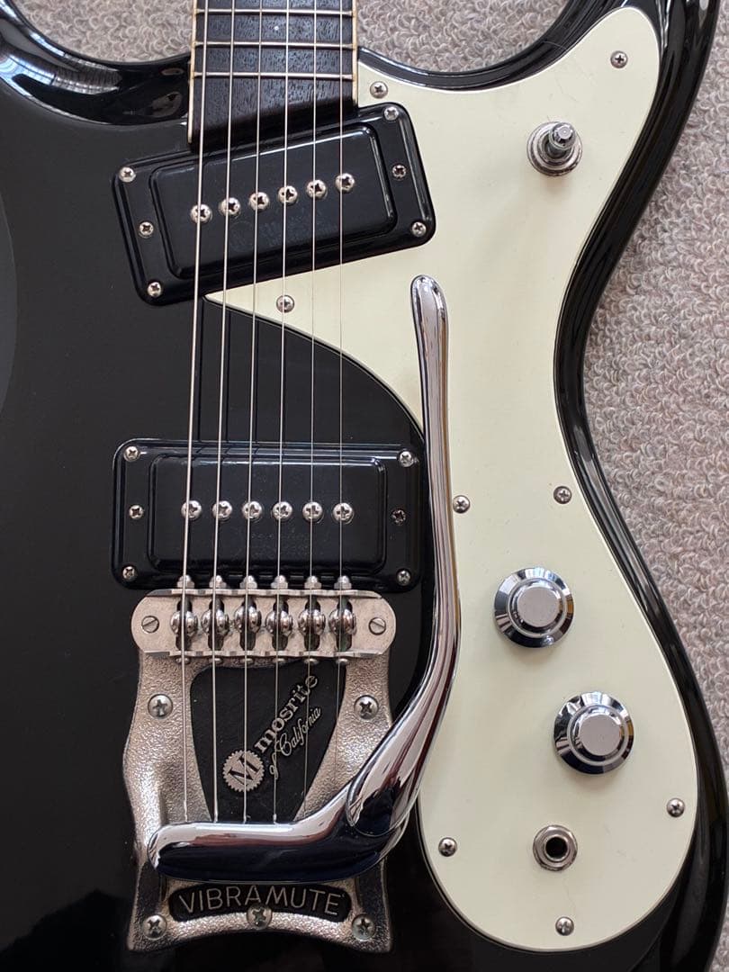 ■最終値下げ！1/4で終了します。モズライト ベンチャーズモデル 国産黒雲製