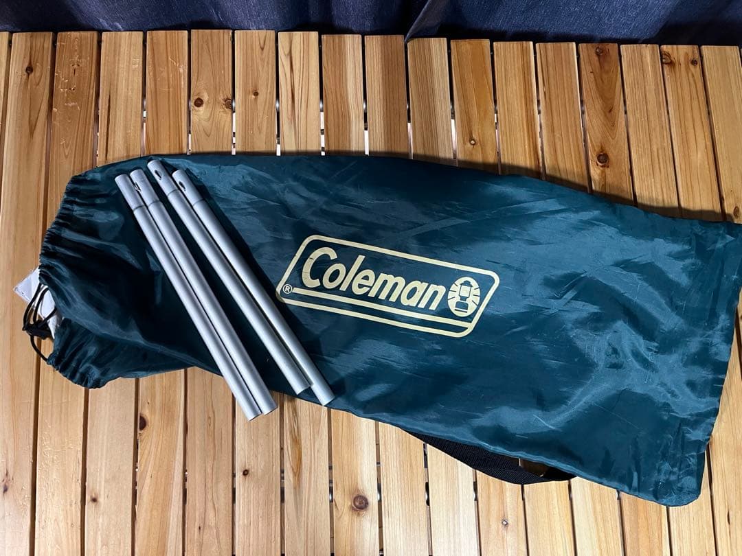 Coleman ナチュラルウッドロールテーブル 120 廃番 希少