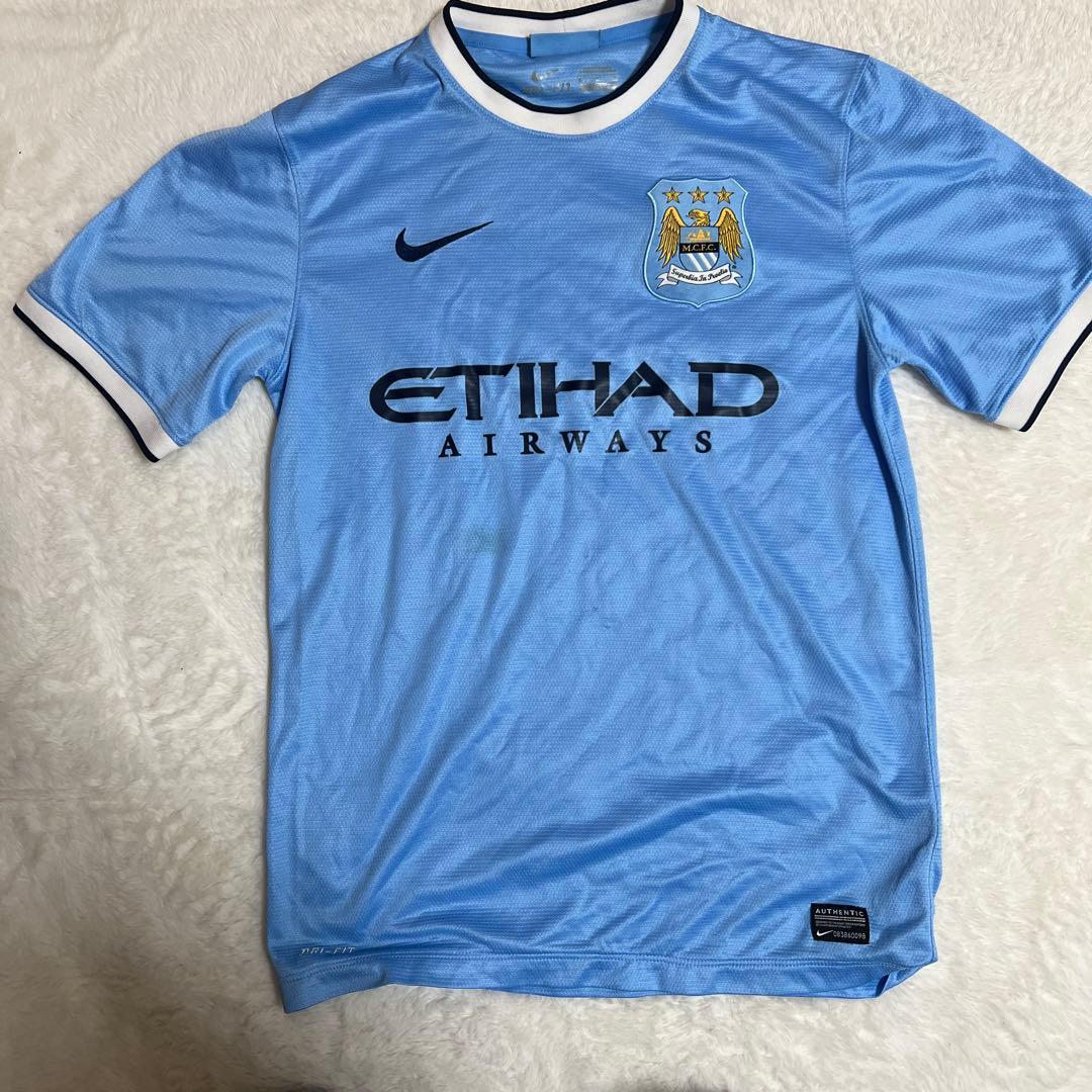 【プレミア優勝シーズン】サッカー　マンチェスター・シティFC ユニフォーム