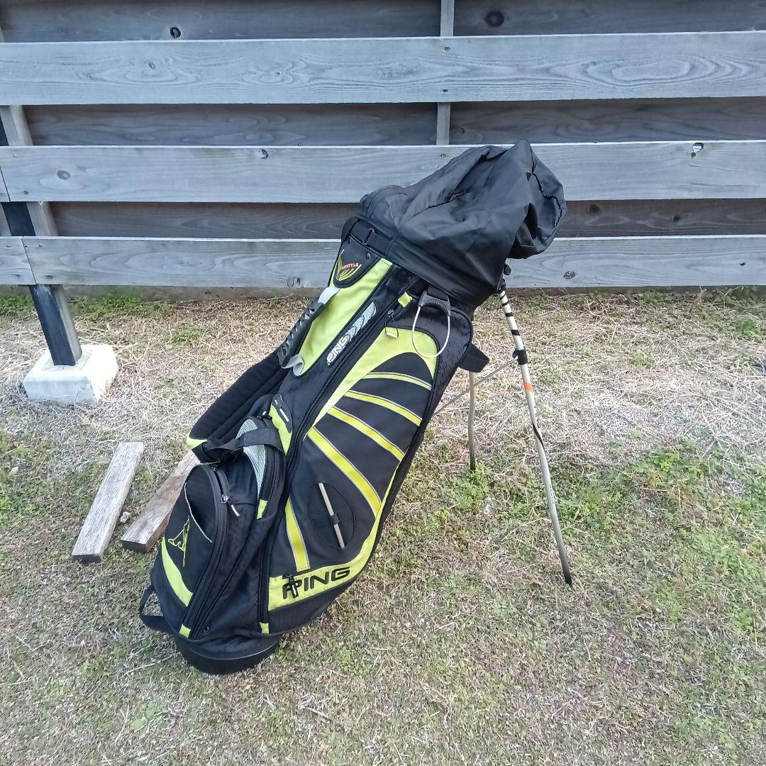 PING スタンド付きキャディバッグ ピン