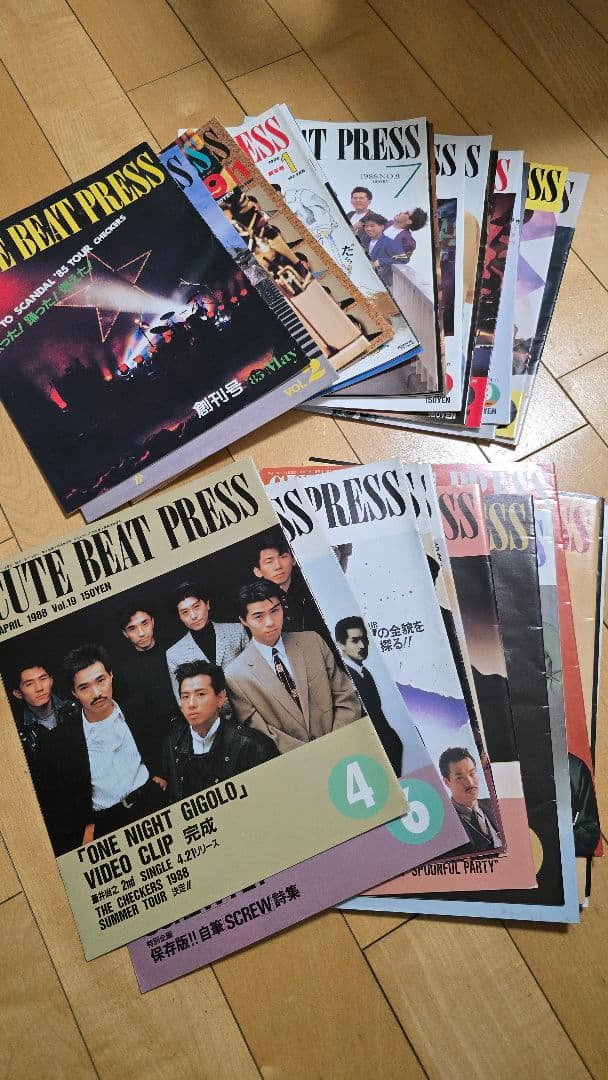 CUTE BEAT PRESS チェッカーズ 会報