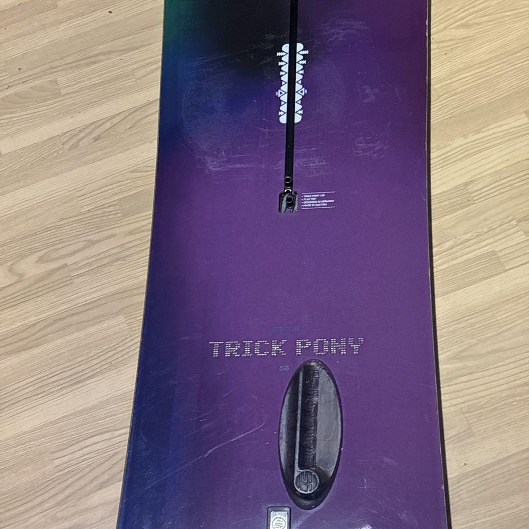 BURTON FAMILY TREE TRICK PONY 158パウダーボード
