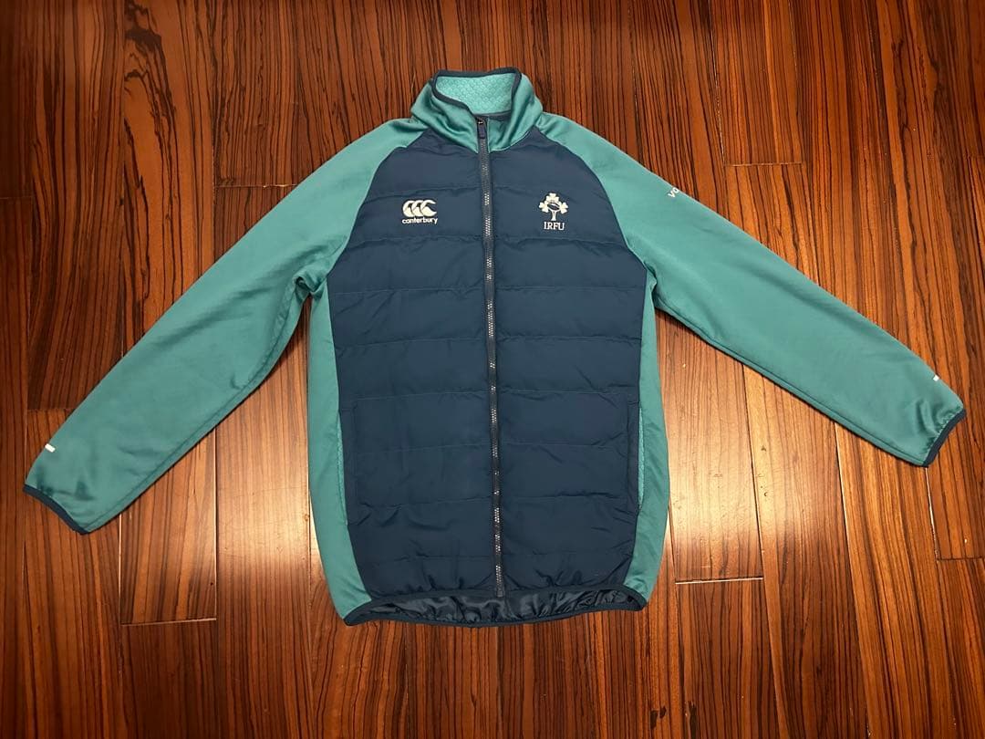 カンタベリー　ラグビー　アイルランド代表　ウォームアップジャケット　海外S