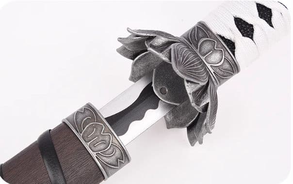 不死斬 拜涙 隻狼 古兵器 武具　刀装具 護身工具 手鍛造打 鋼刀 冷兵器 映画