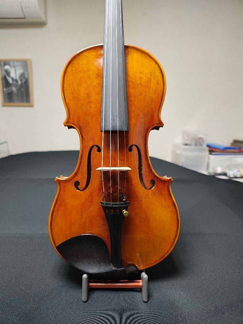 イタリア　トリノ工房製バイオリン4/4 一枚板