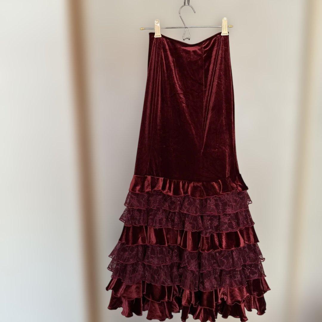 【ソニアジョーンズ】フラメンコ衣装ツーピース