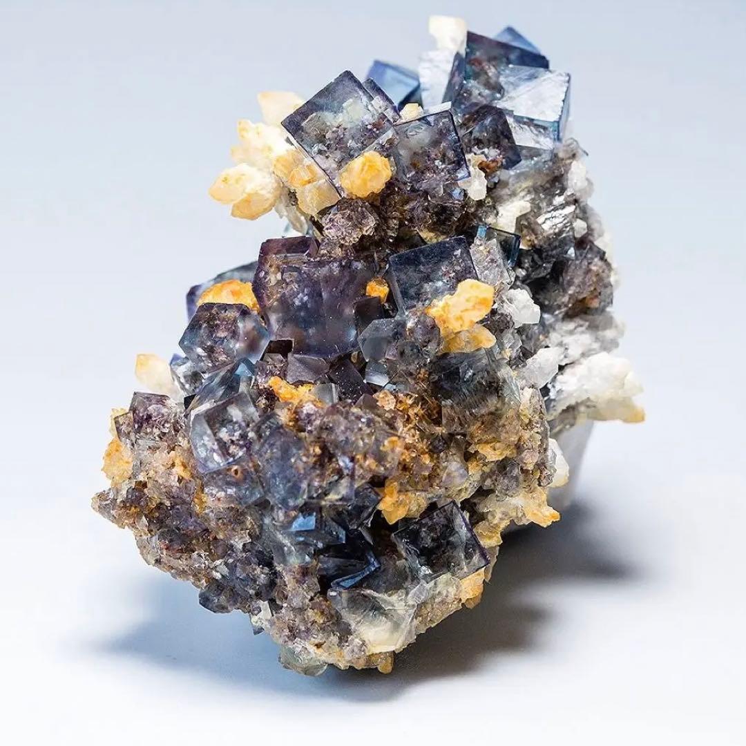 フローライト 蛍石 ナミビア オコルス 天然石 原石 鉱物標本 鉱石 F1