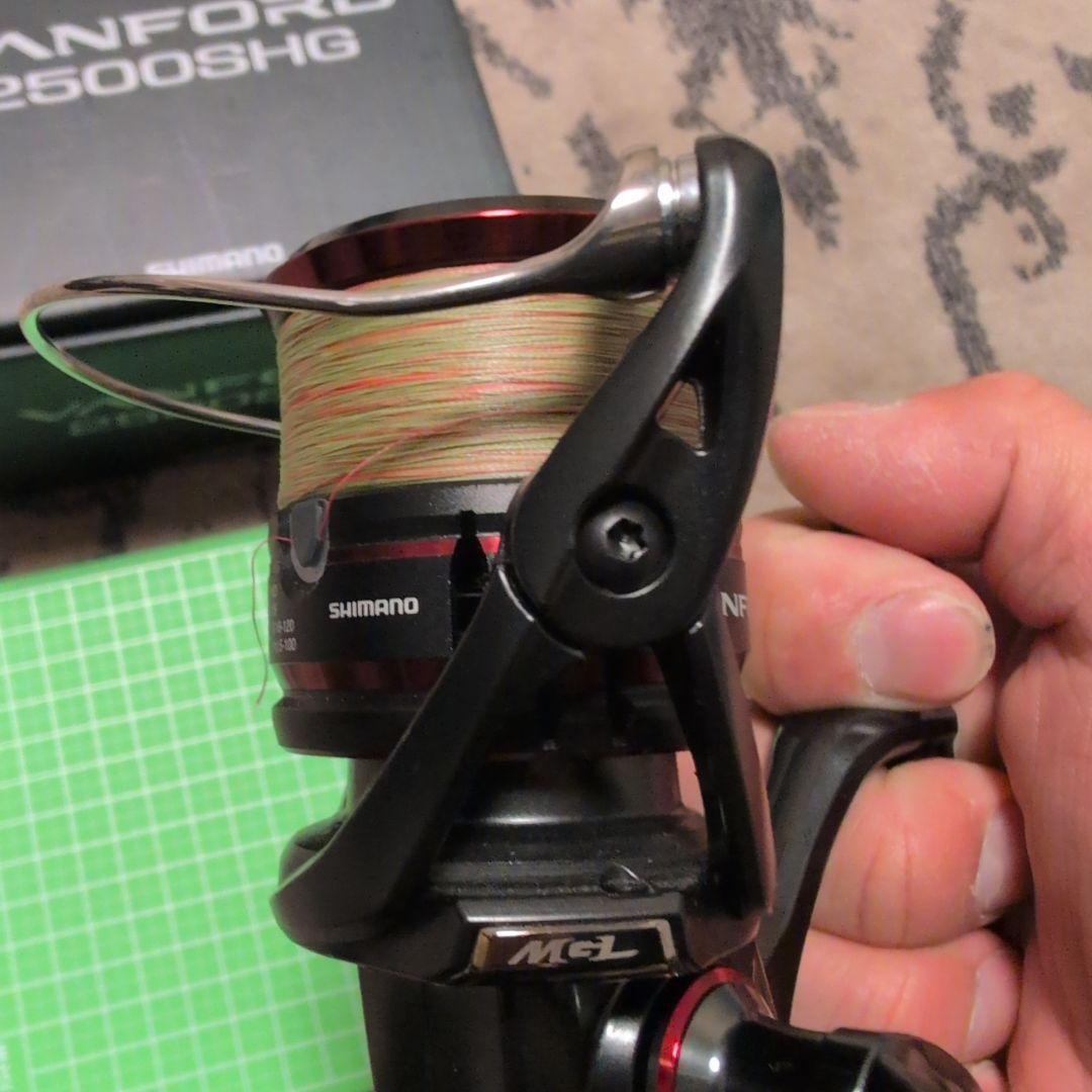 SHIMANO　ヴァンフォード2500SGH ゴメクサス　ダブルハンドル付き