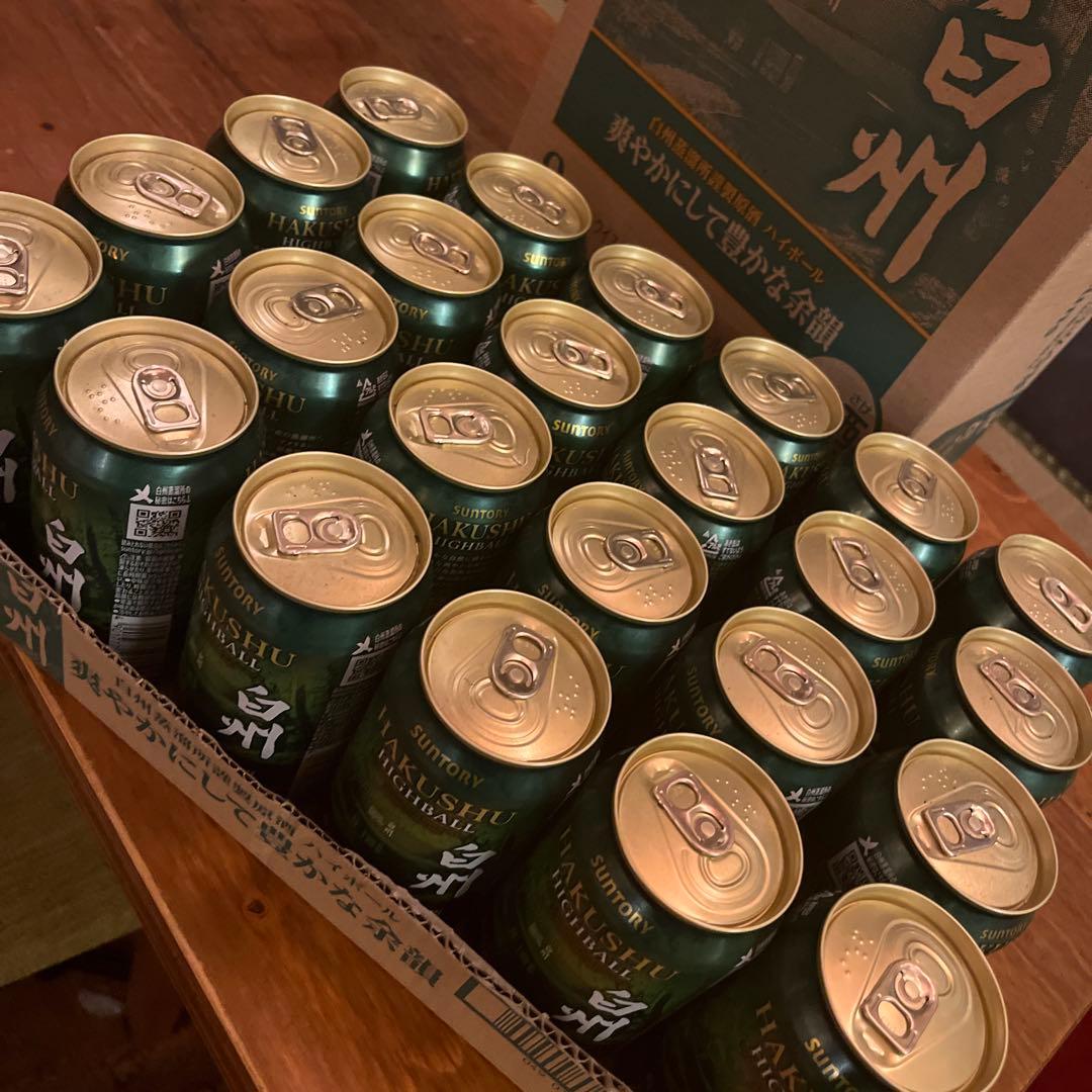 サントリー白州ハイボール (爽やかにして豊かな余韻) 350ml缶 22本セット