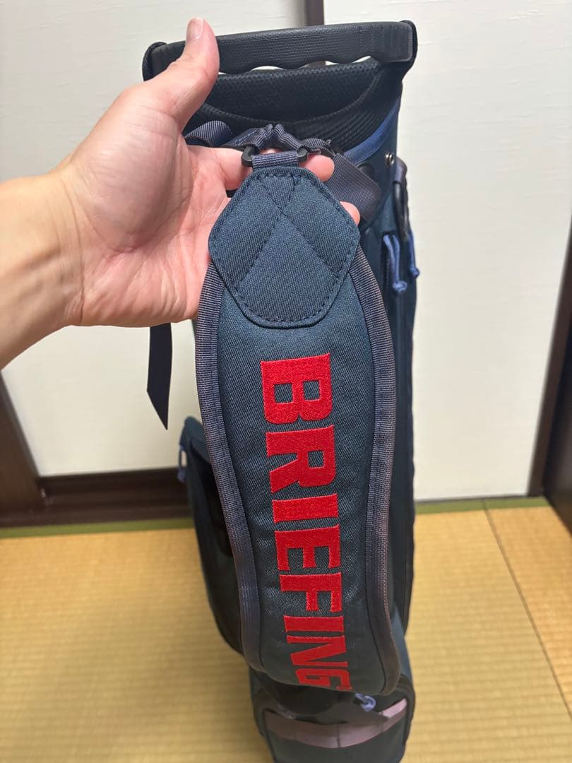 ブリーフィング　ビームス　キャディバッグ CR-4 キャディバッグ　ゴルフバッグ
