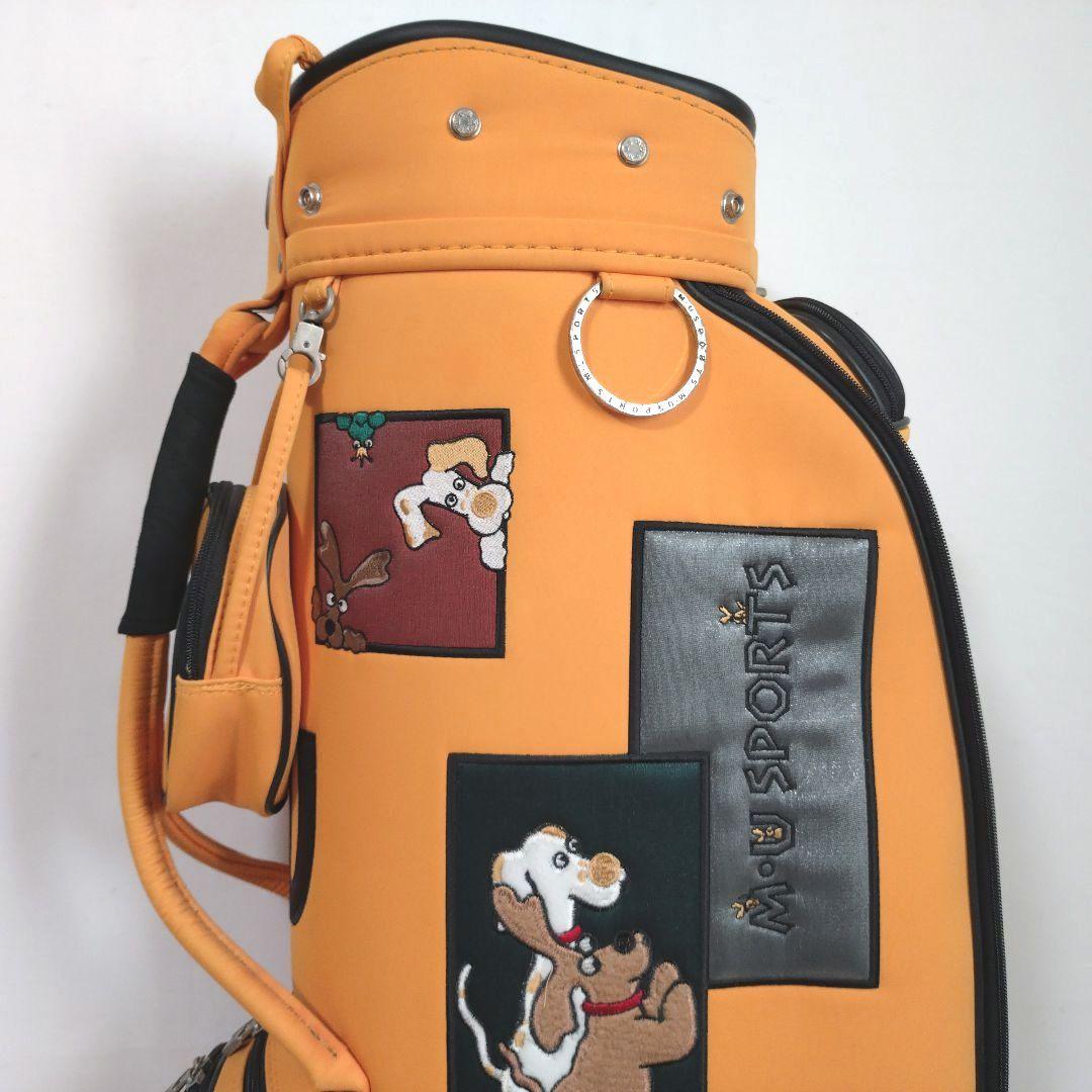 美品　M·U SPORTS　キャディバッグ　MUスポーツ　ゴルフバッグ