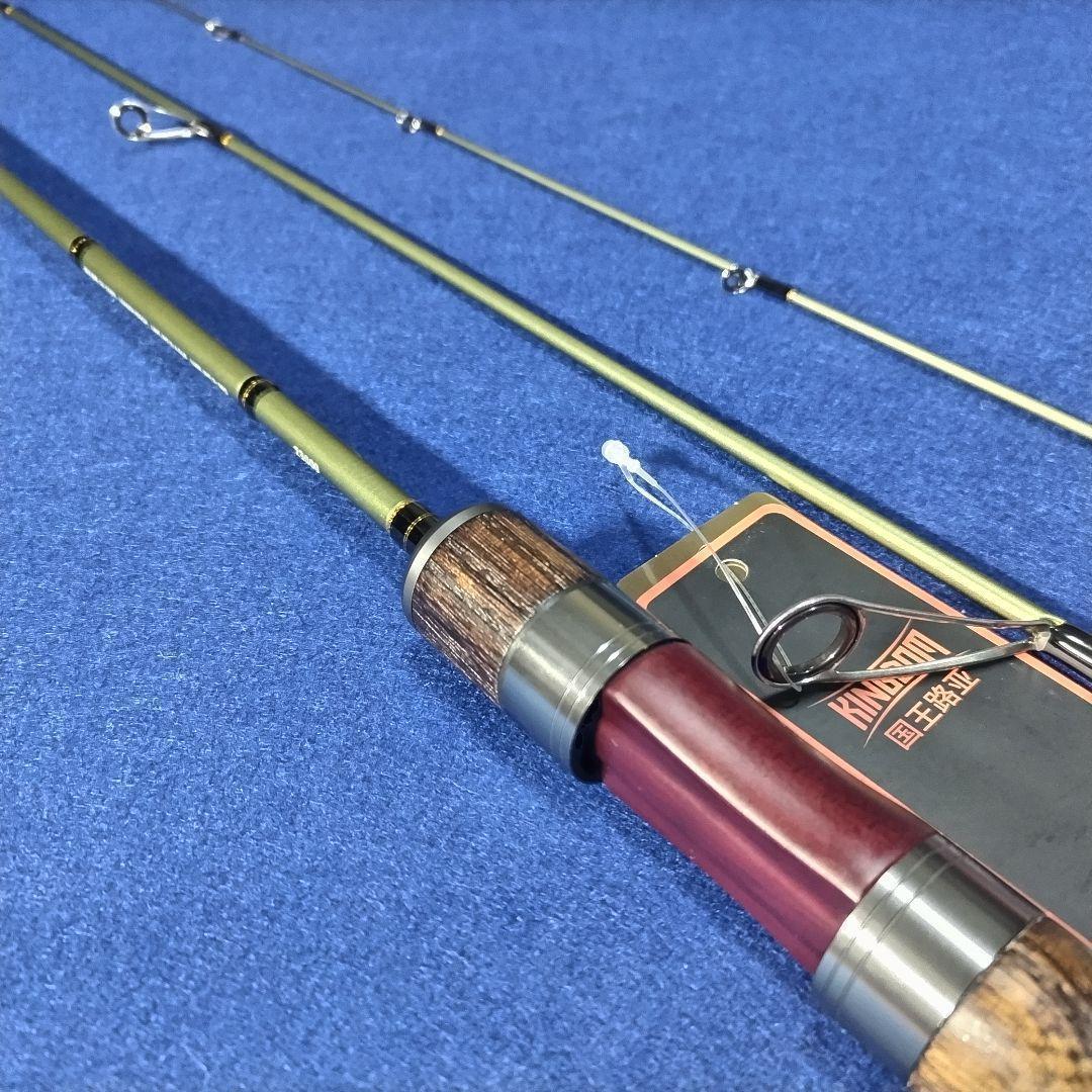 軽量マルチピースロッド 1.53m 5ft スピニング 3ピース トラウト 渓流