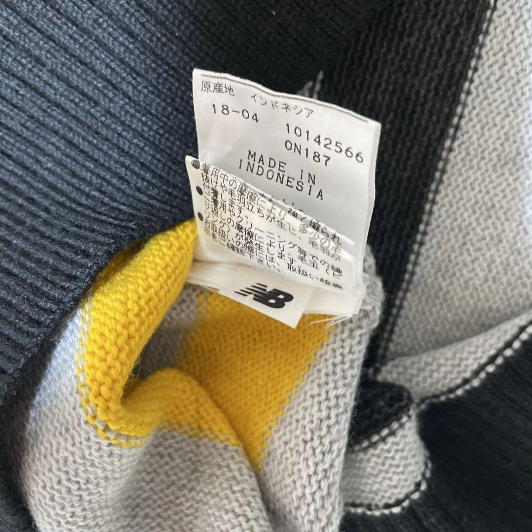 New Balance Golf ニューバランス ストライプニットセーター 6