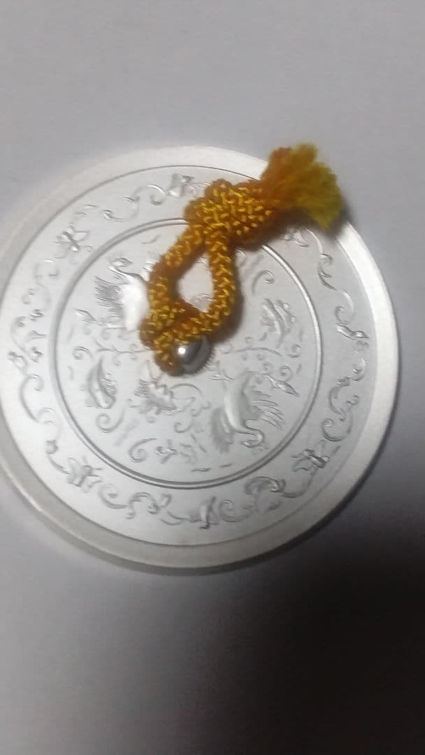 純銀 古鏡文鎮 約145グラム