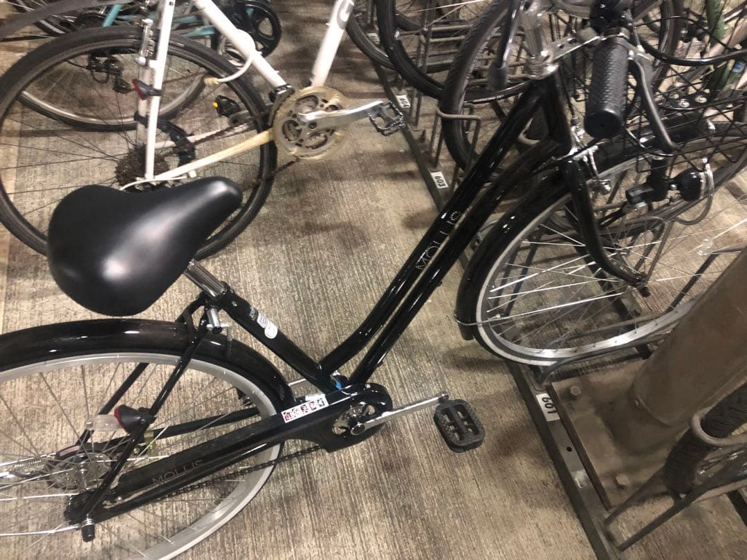 イオンバイク ブラック 27型 変速なし