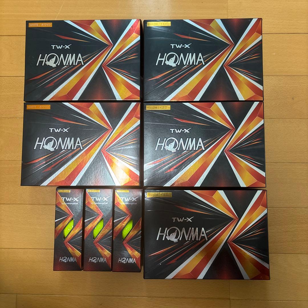 HONMA TW-X ゴルフボール 5ダース➕3スリーブ