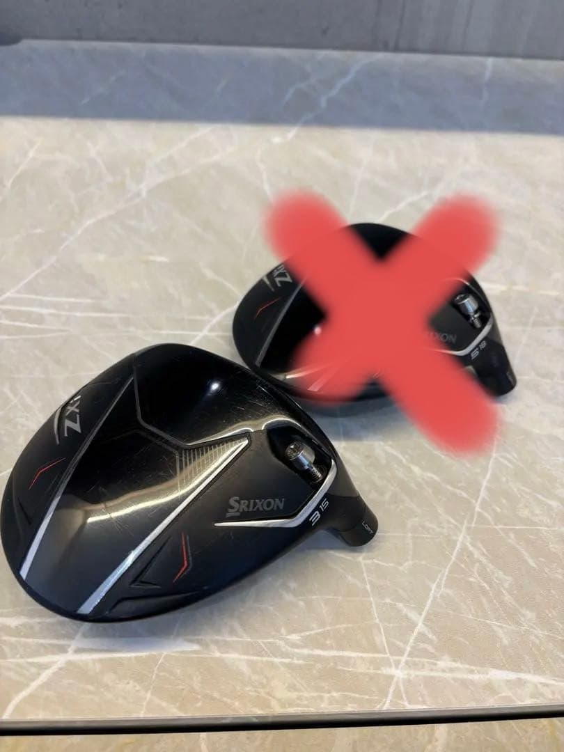 ZXi シリーズ　最新スリクソンフェアウェイウッド　3W 5Wヘッドのみと2個