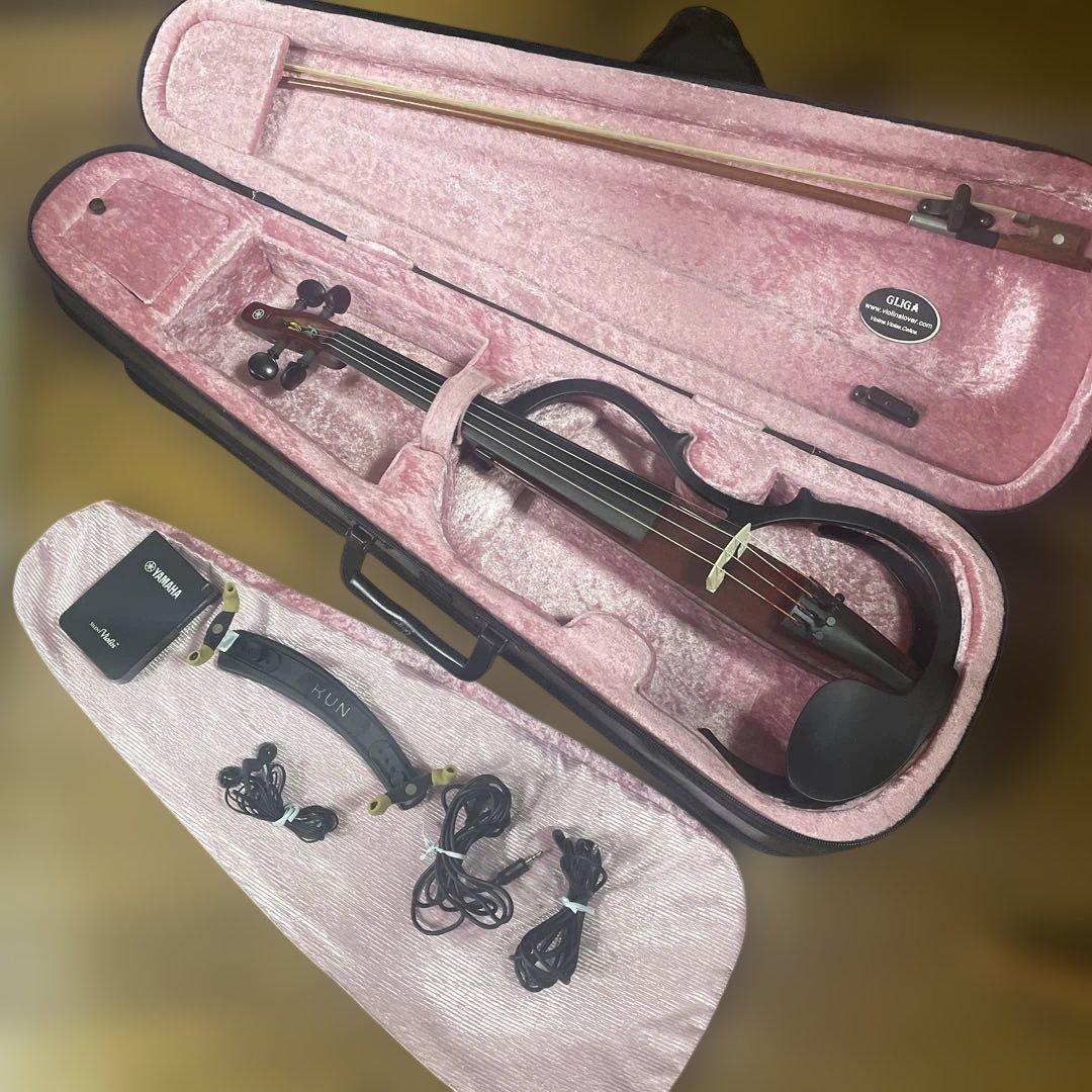 YAMAHA サイレントバイオリン YSV104 弓・ケース付