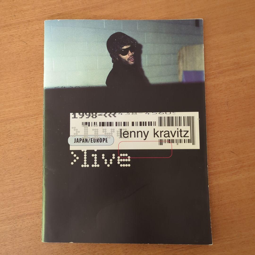 激レア直筆サインレニークラビッツ lenny kravirz ツアーパンフレット