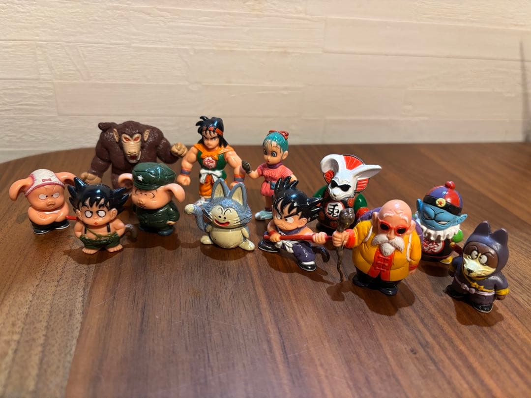 ドラゴンボール 総天然色冒険活劇セット1、2セット　当時物　1986 フィギュア