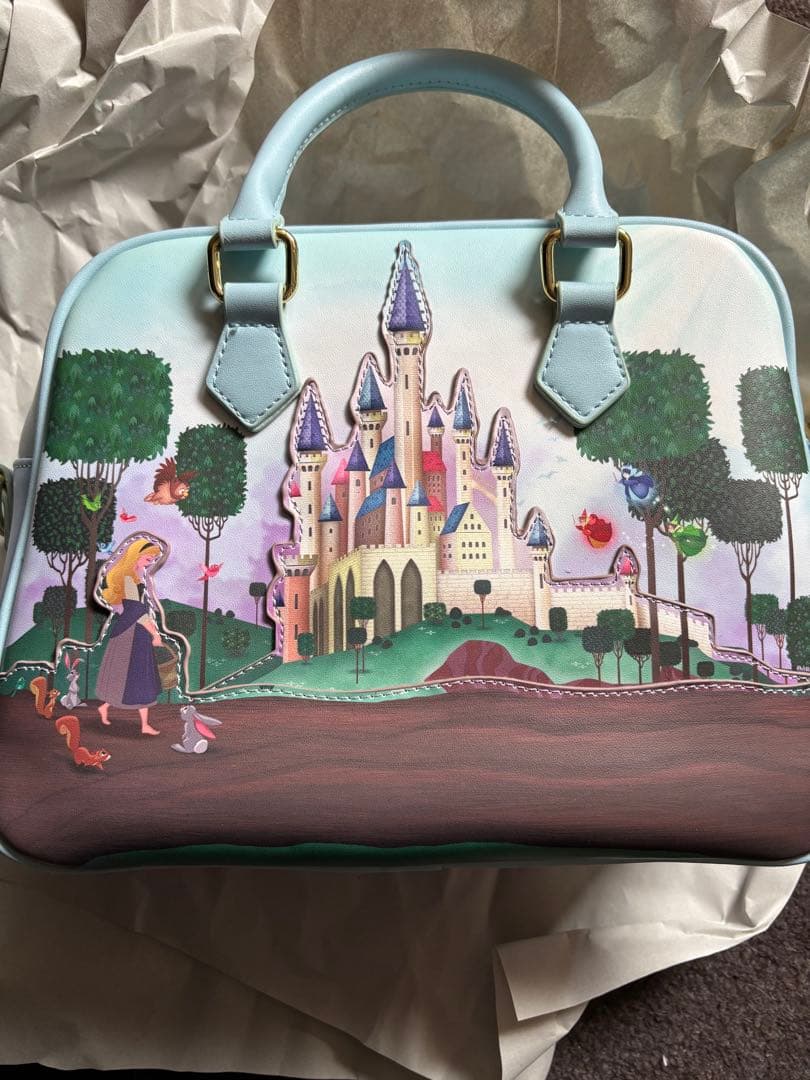 ディズニー　眠れる森の美女　ラウンジフライ　ショルダーバッグ