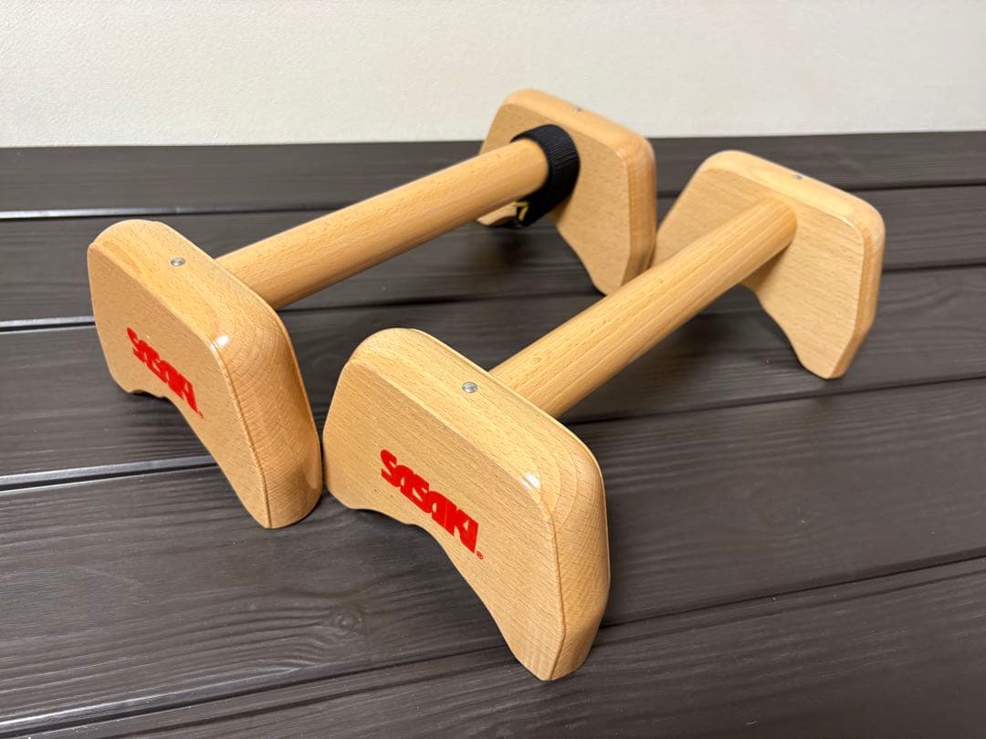 【フィリポ】SASAKI 木製プッシュアップバー