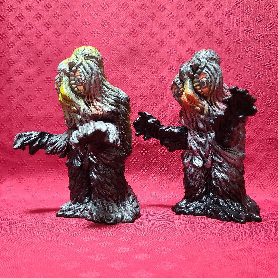 【ジャンク】 バンダイ ヘドラ ソフビ 2体 セット まとめ売り