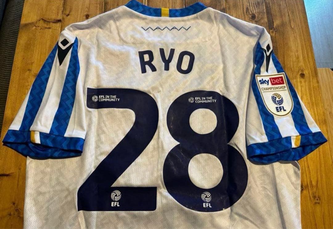 【ガンバ大阪】 初瀬亮選手 シェフィールドW ユニフォーム