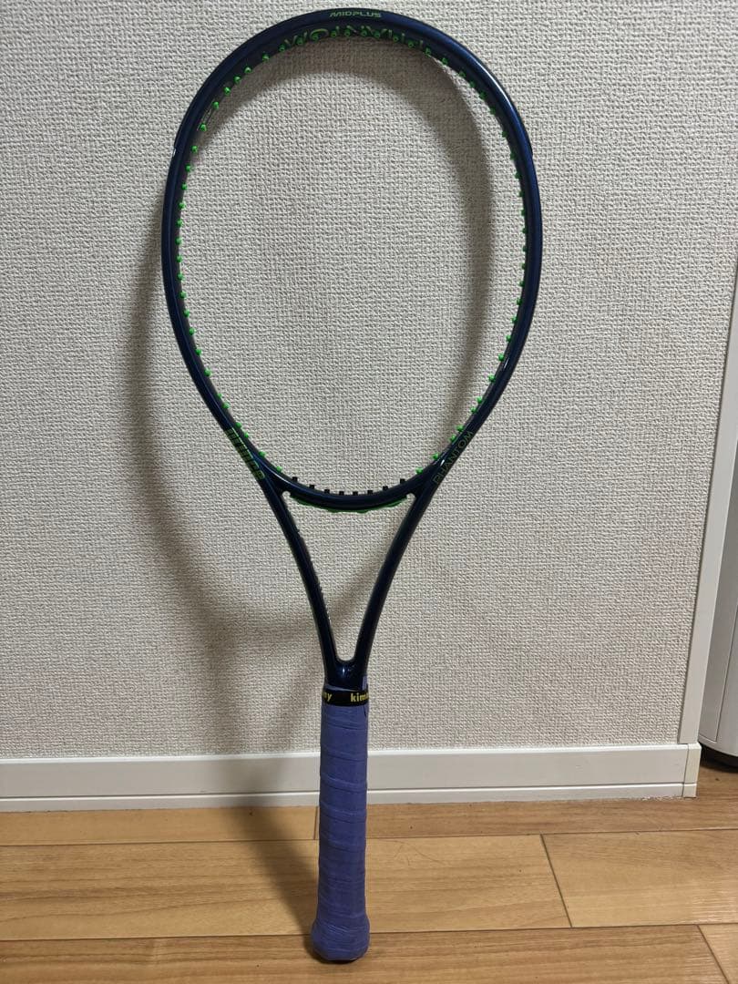 PHANTOM 100 テニスラケット ネイビー/グリーン