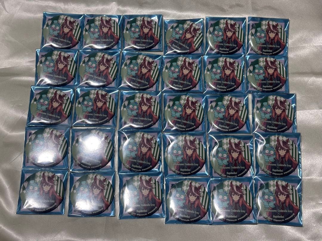 ウマ娘 シンデレラグレイ シンボリルドルフ はぴだんぶい 缶バッジ