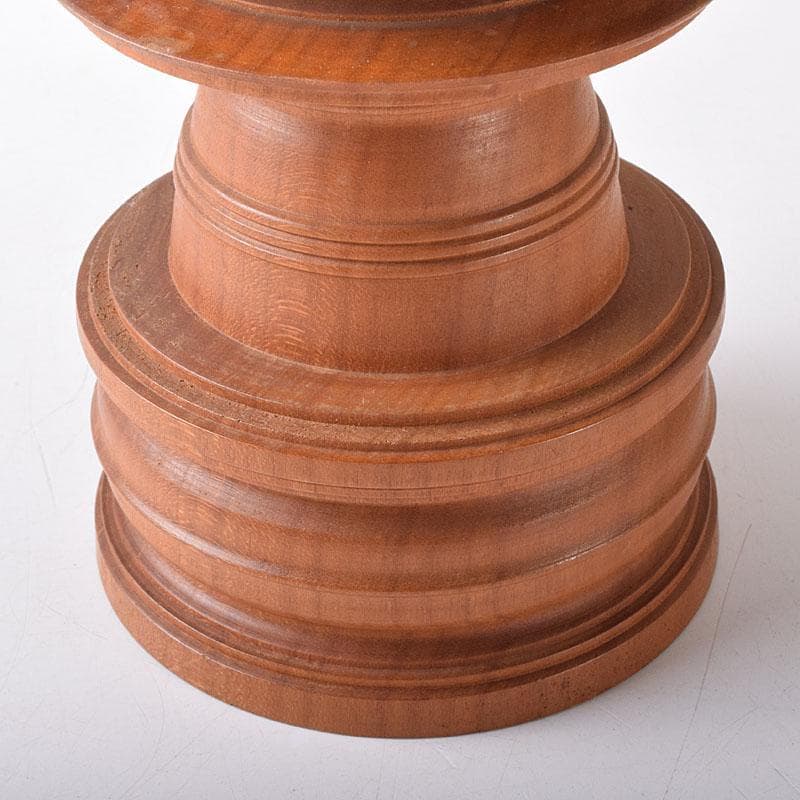 仏教美術　木谷杉峰造　桜古材　法隆寺　拾萬塔　百萬塔　共箱　V　R8387