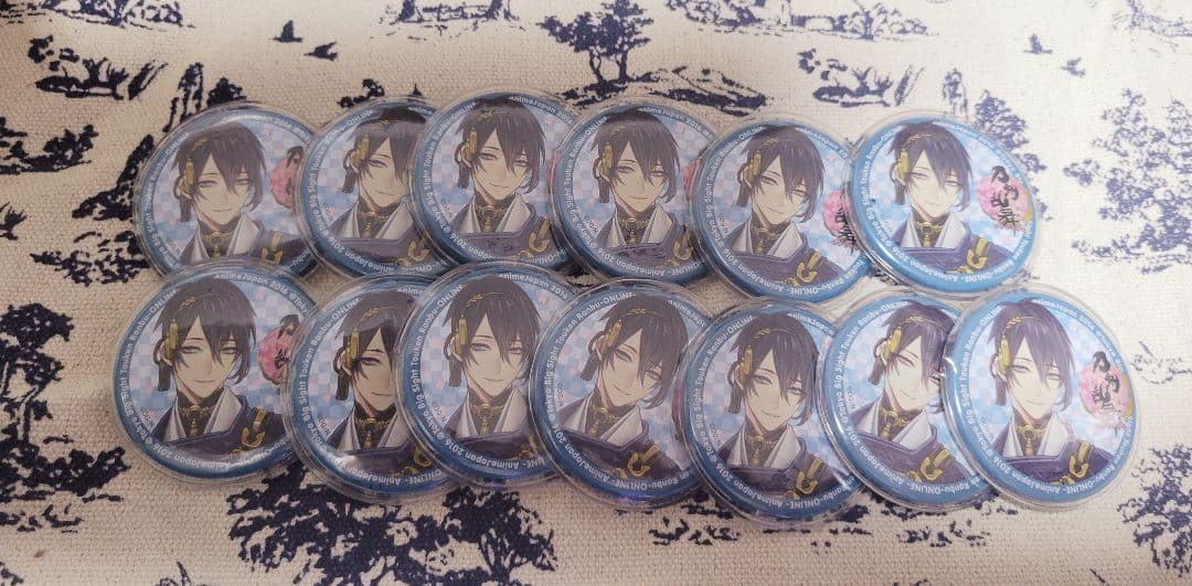 刀剣乱舞　三日月　AnimeJapan2016 缶バッジ　13個セット
