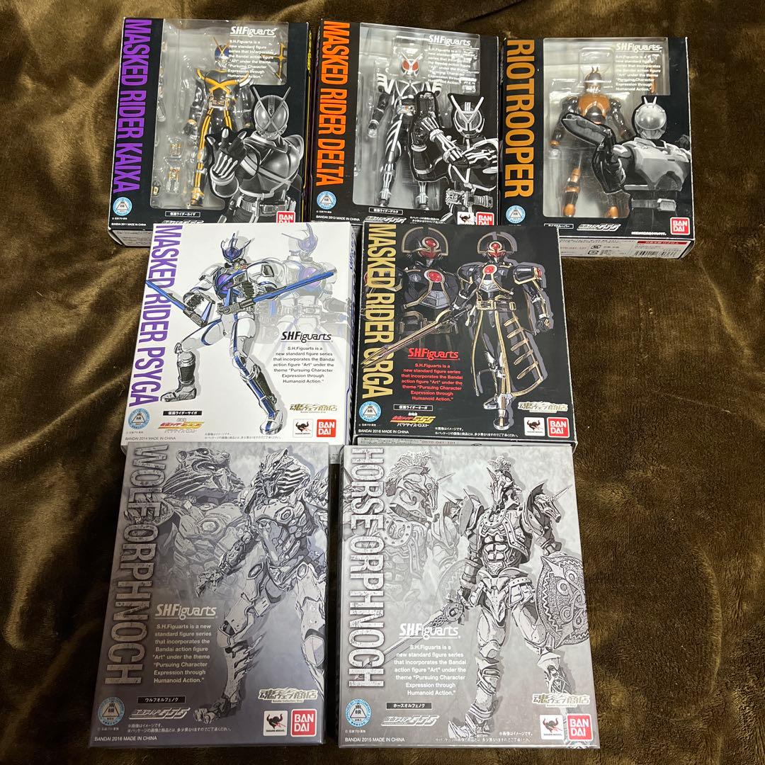 s.h.figuarts 仮面ライダーファイズ　セット