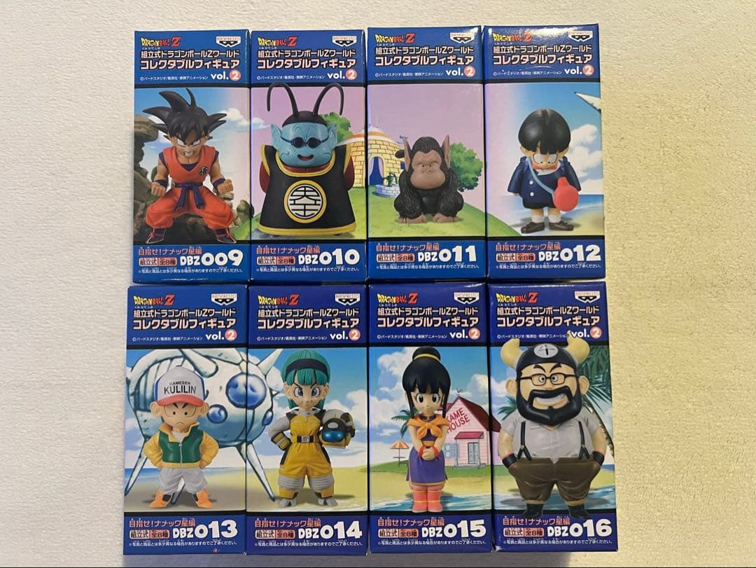 [未開封]ドラゴンボールZ WCF vol.2 目指せ！ナメック星編 全8品